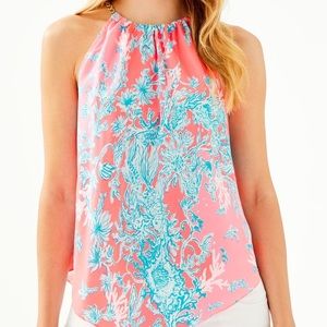 Lilly Pulitzer Cabana Halter Top